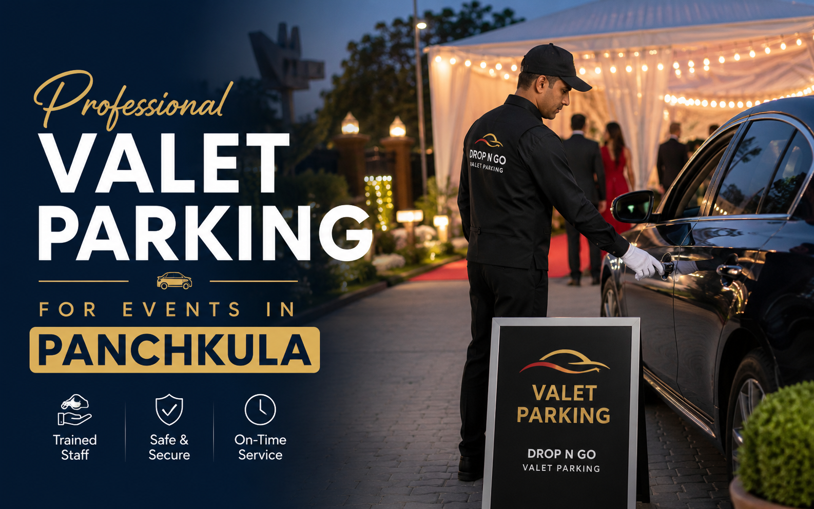 Professional Valet Parking for Events in Panchkula